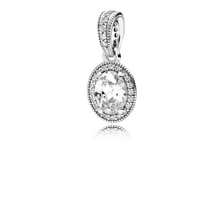 фотография подвеска пандора элегантный винтаж 396246CZ-