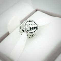 фотография шарм пандора миска с рыбкой 56734CZ-2 №3