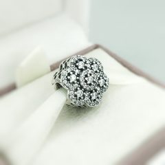 фотография шарм пандора зимние кружева. 791998CZ-1 №1