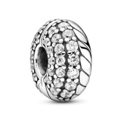 фотография клипса пандора oрнамент и pave 799089С01
